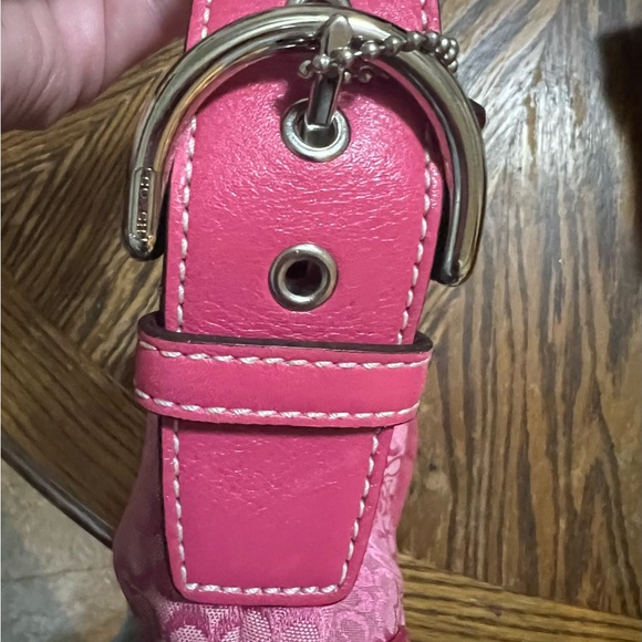 Vintage Coach Pink Shoulder Bag - Picture 8 of 12